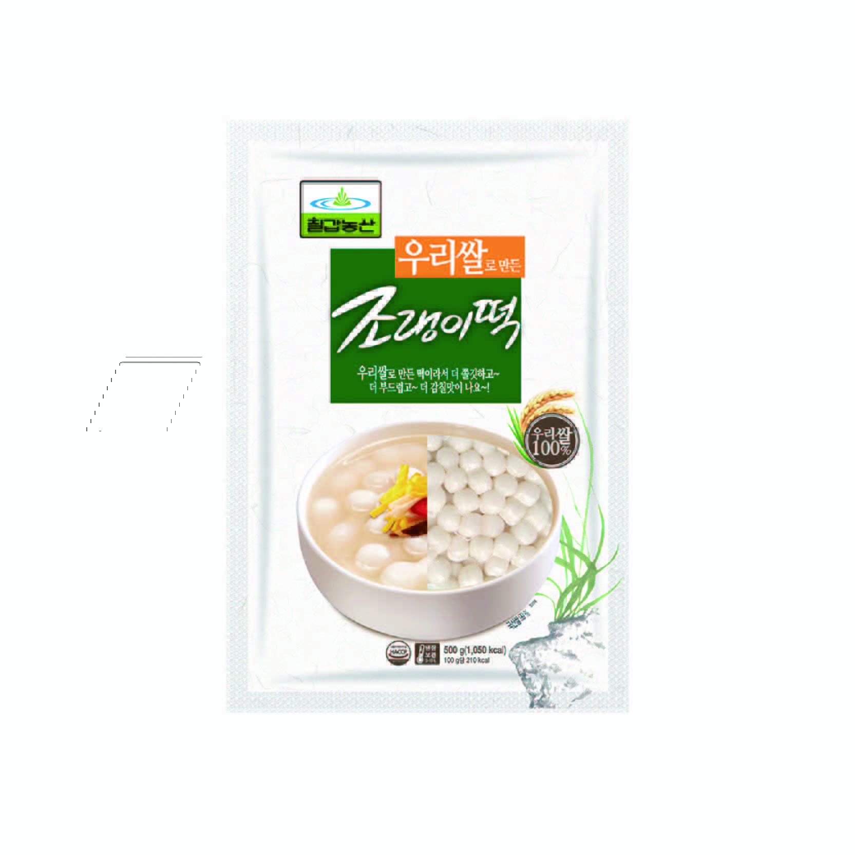 七甲農產-雪人年糕 500g, , large