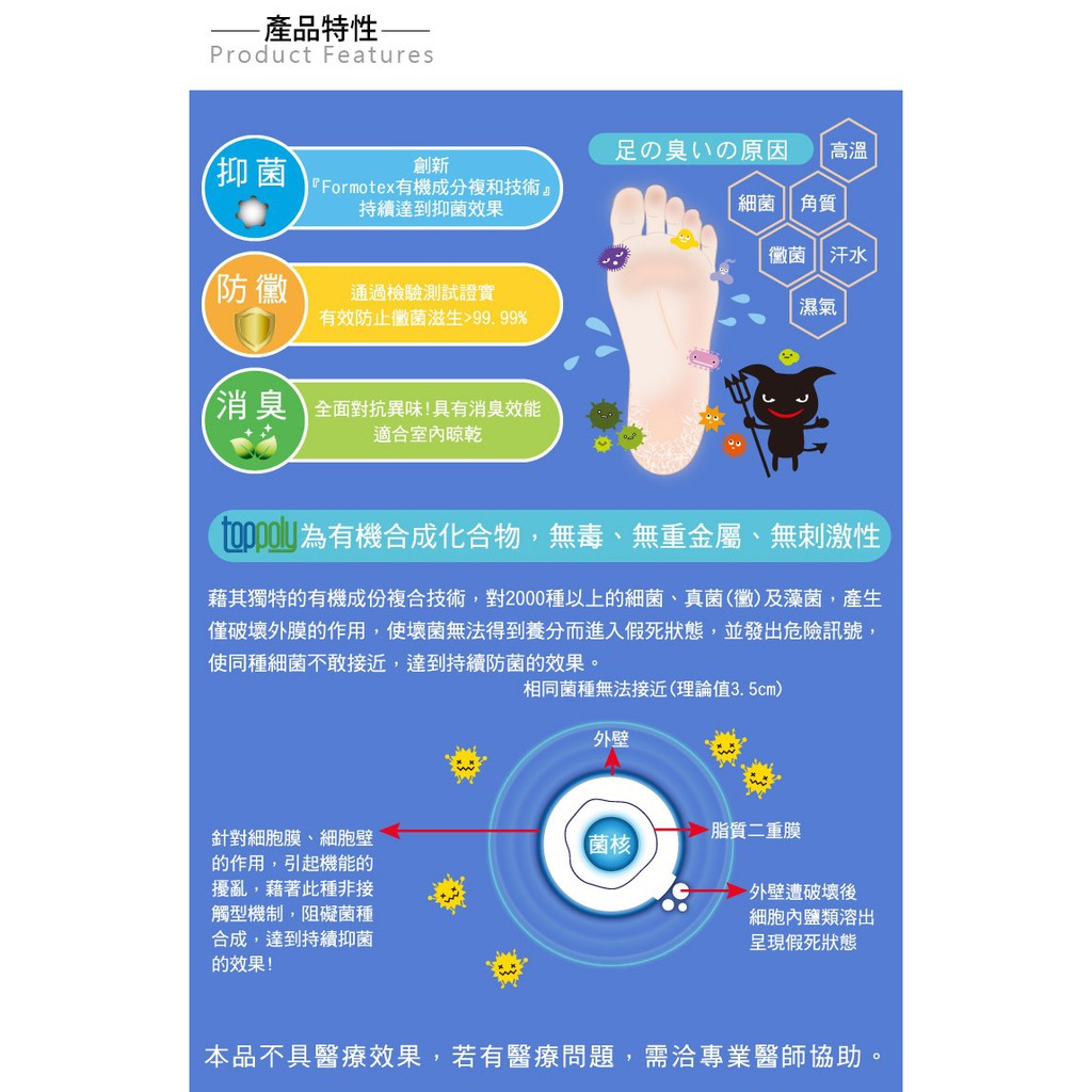 【BVD】防黴消臭1/2男襪<深灰>B518 男襪 短襪 香港腳, , large