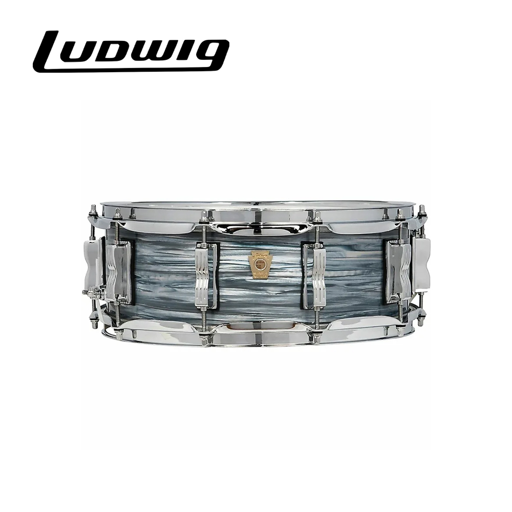 Ludwig LWPD-LS401XX2Q 5X14 小鼓 復古貝殼藍【敦煌樂器】, , large
