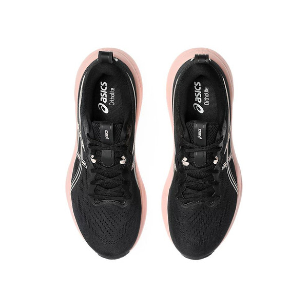 Asics Gel-pulse 16 女 慢跑鞋 彈力 支撐 緩震 黑 粉紅 [1012B755-001], , large