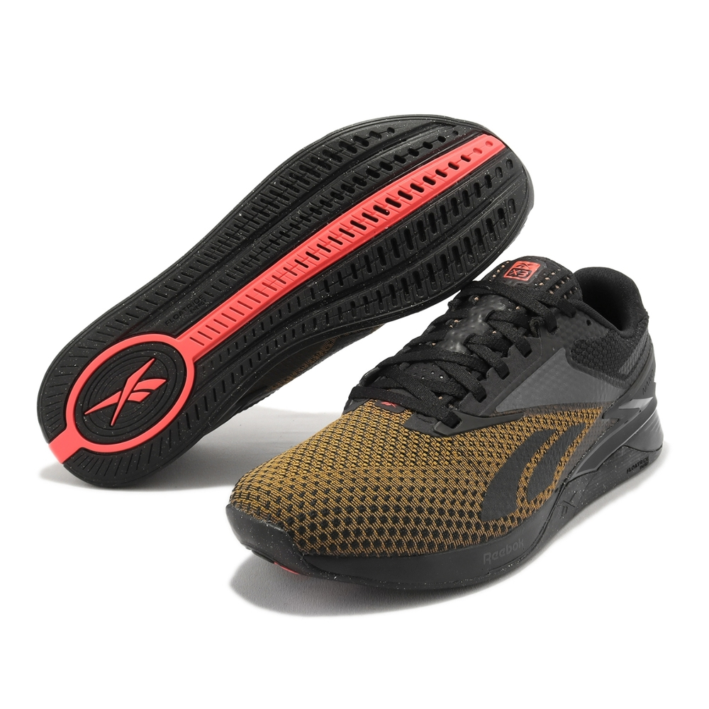 [秉宸] Reebok NANO X3 CrossFit 男鞋 女鞋 訓練鞋 舉重鞋 黑皮棕 100033788, , large