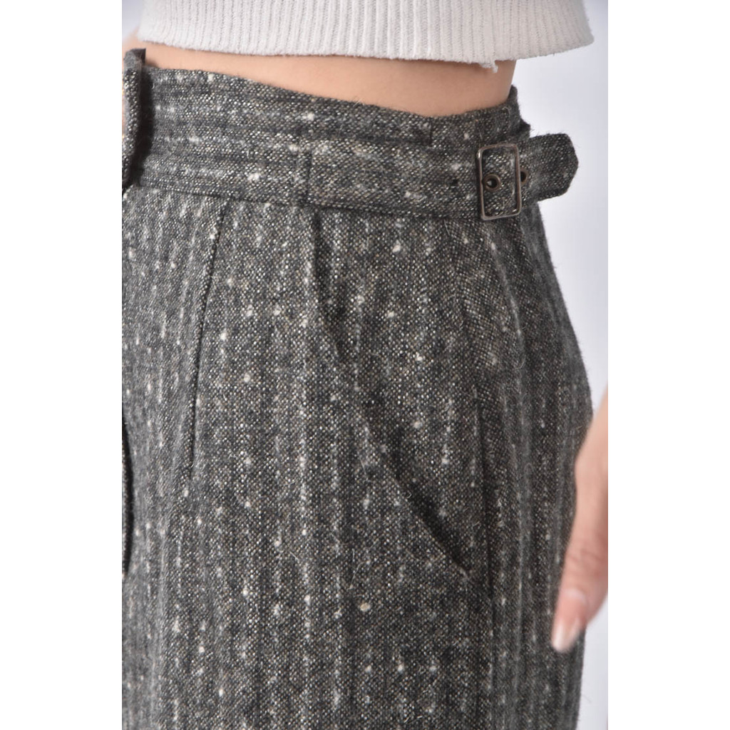 (S) 欣合身灰色長裙二手衣, , large