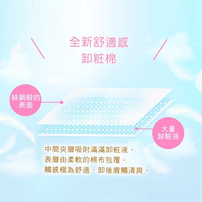 KOSE Free Skin Purification Official Direct Zero Pore Makeup Remover Cotton, 50 pieces, 2 pieces | Buy Qili, , large