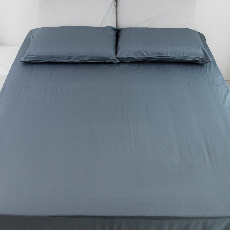 100% cotton mattress cover and pillowcase set, , large