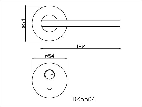 Bathroom horizontal lock + auxiliary lock, , large