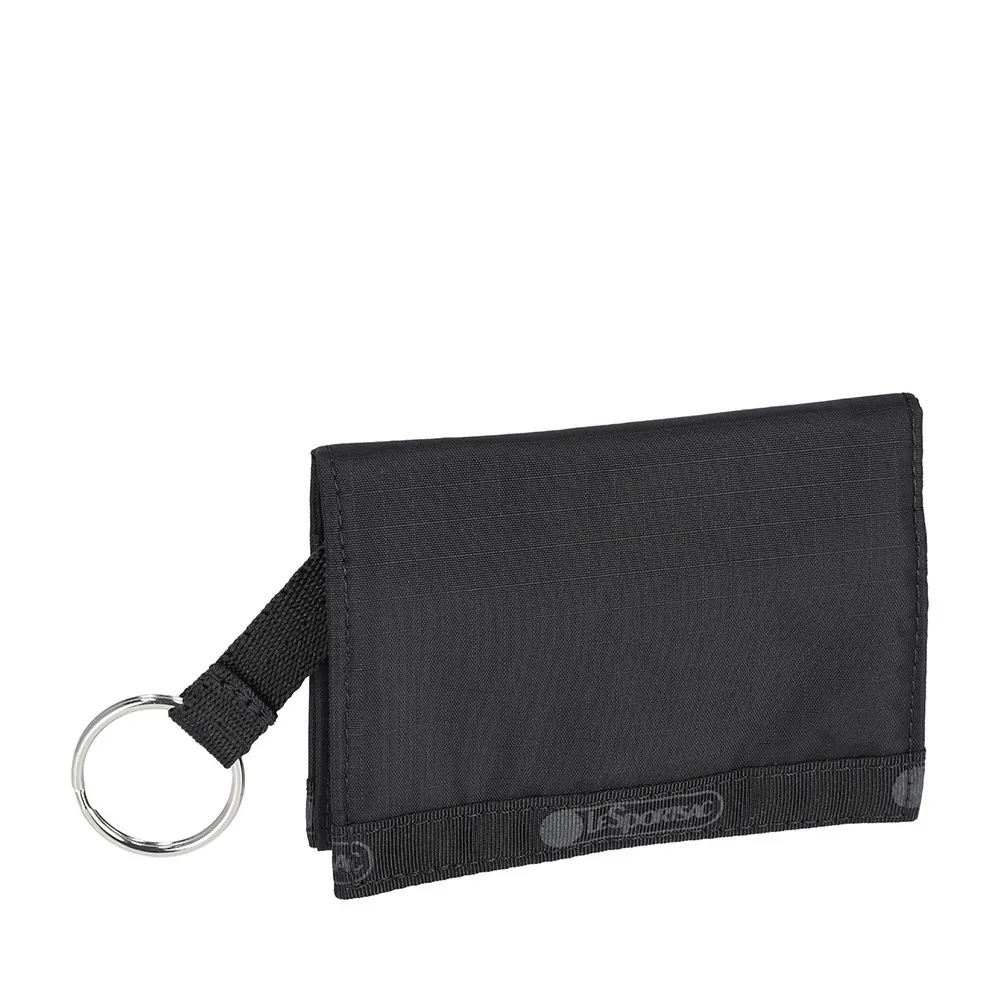 LeSportsac SNAP CARD CASE 按扣卡夾 - 永恆黑, , large