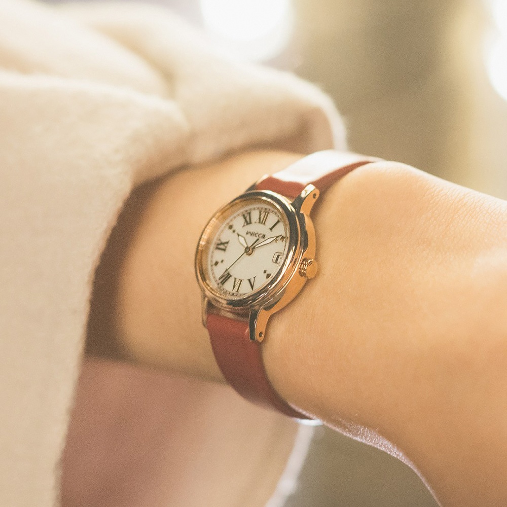 CITIZEN 星辰 Wicca 情人節推薦款 太陽能女錶-24mm KH4-963-14, , large