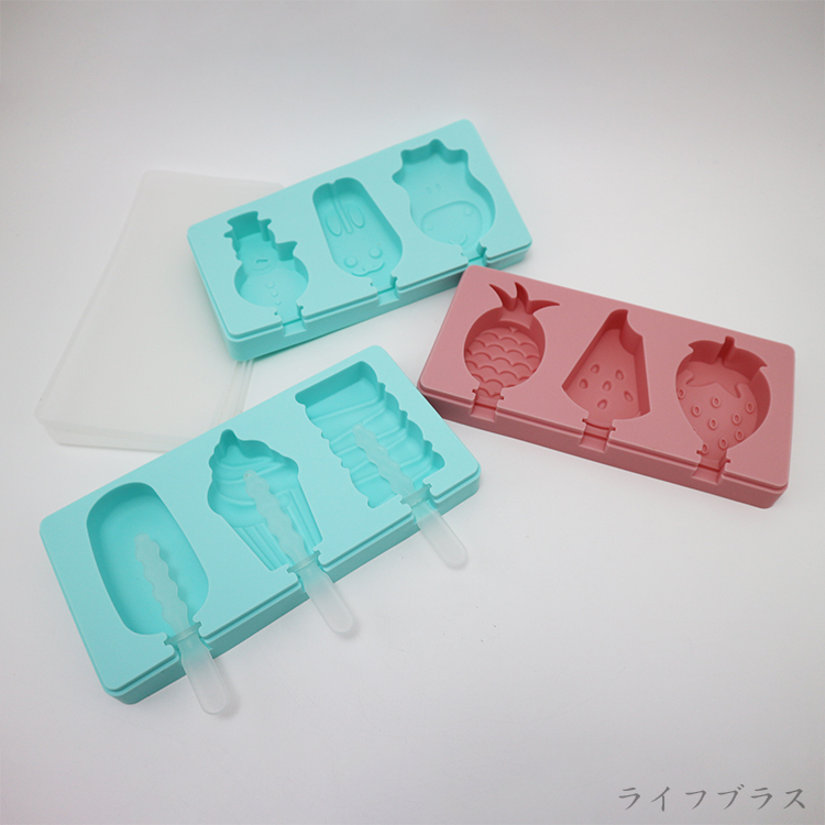 繽棒矽膠冰棒膜-3格-4入, , large