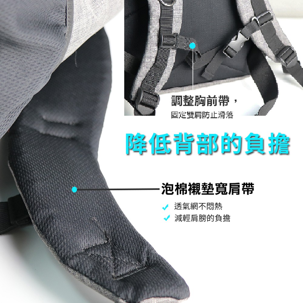 【Niche 樂奇】圓桶型防水後背包 相機包 攝影包 15.6吋筆電包 大容量 24L N-5204, , large