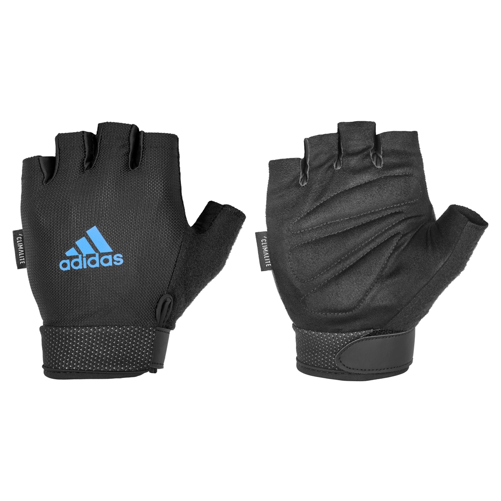 ADIDAS Training 可調式透氣短指手套 愛迪達 健身手套 三色 重量訓練 ADGB-124 【樂買網】, , large