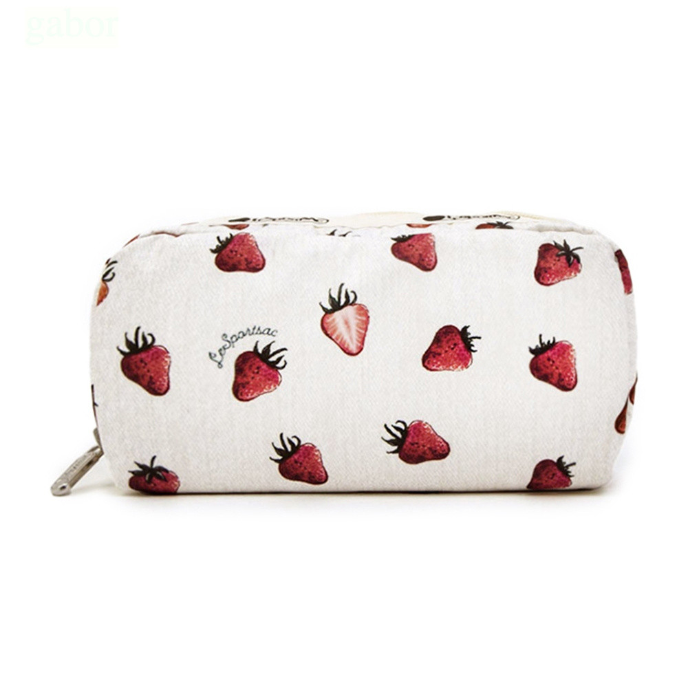 LeSportsac Rectangular Cosmetic 長形化妝包 -莓果輕舞, , large