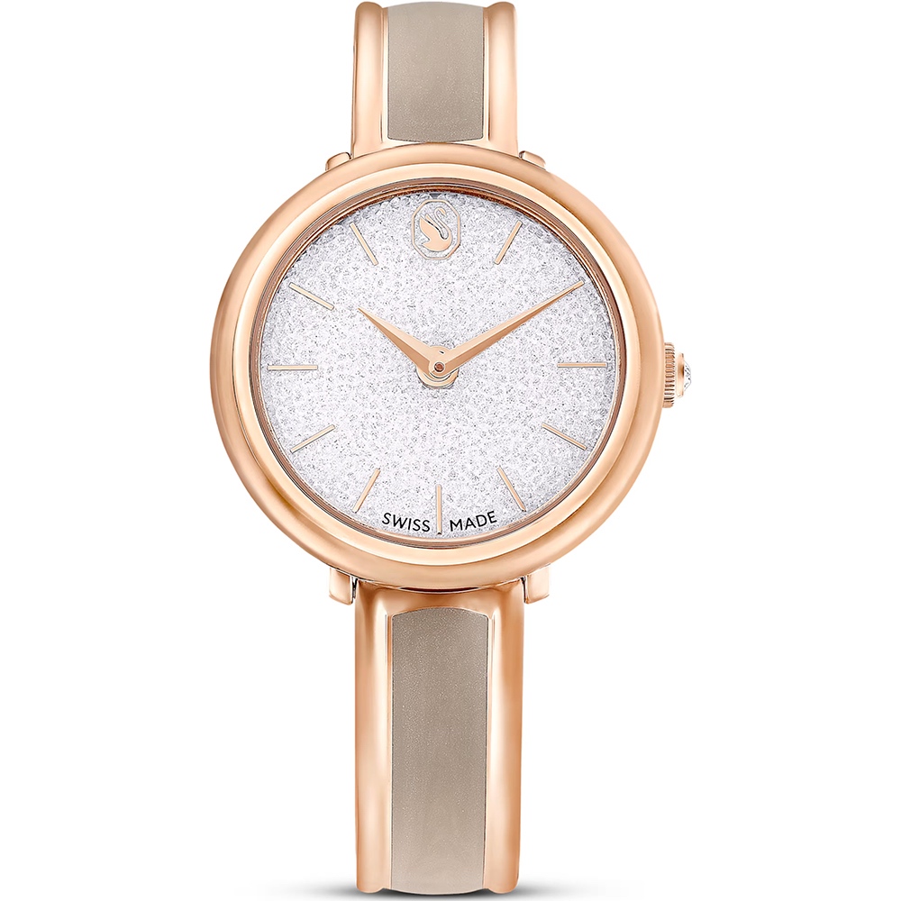 SWAROVSKI 施華洛世奇 Crystalline Bangle 璀璨水晶手鐲女錶 手錶-32mm(5709814), , large