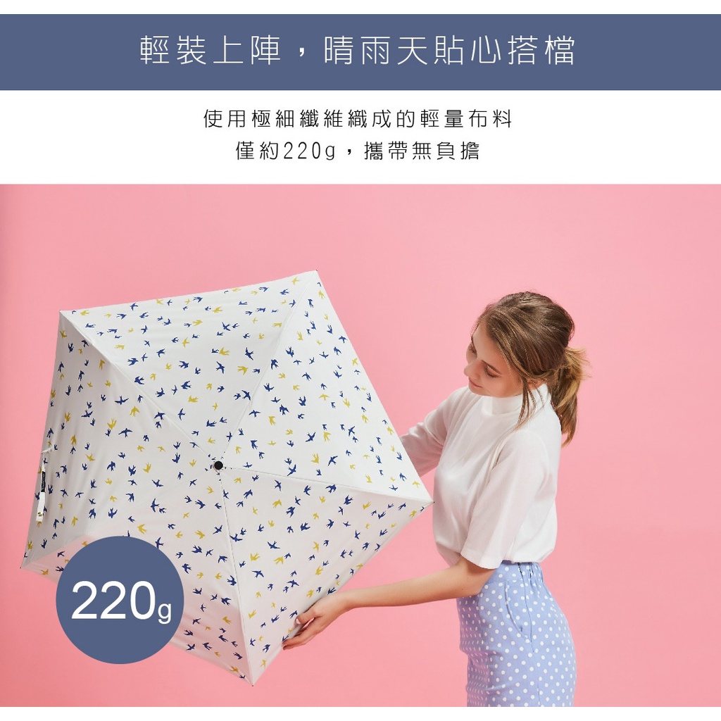【周周生活】雨傘 現貨 自動傘 折疊傘 燕子飛舞 遮陽傘 陽傘 自動雨傘 晴雨傘 防潑水 抗UV 傘 輕量雨傘 快速出貨, , large