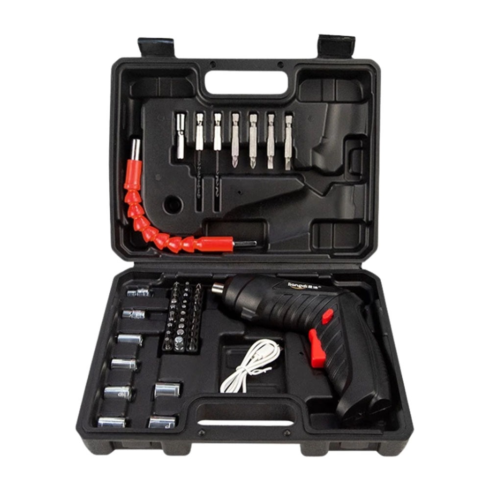 USB rechargeable electric drill + 47 accessories, , large