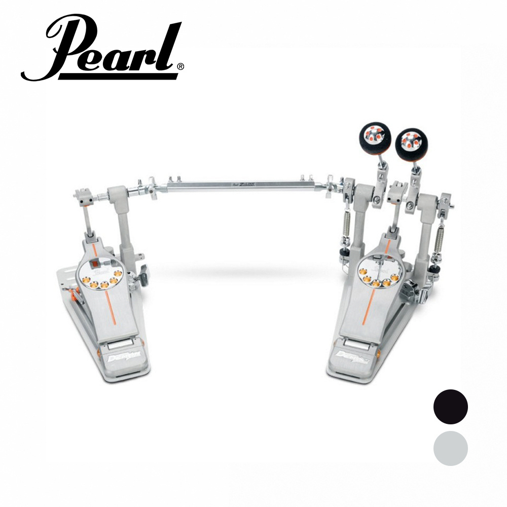 Pearl P-3002D Demon Drive 大鼓雙踏 銀/黑【敦煌樂器】, , large