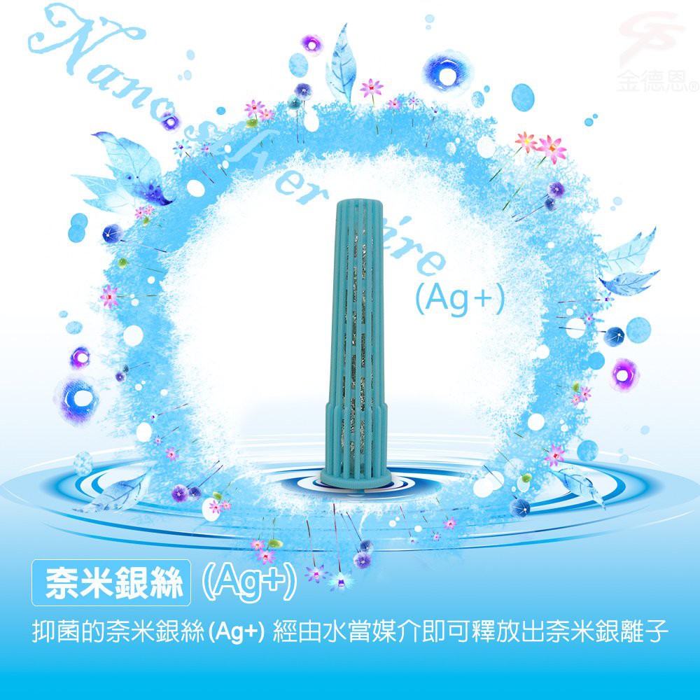 GS MALL  台灣製造 負離子沐浴蓮蓬頭 銀離子蓮蓬頭 負離子蓮蓬頭 沐浴蓮蓬頭 奈米蓮蓬頭 銀離子, , large