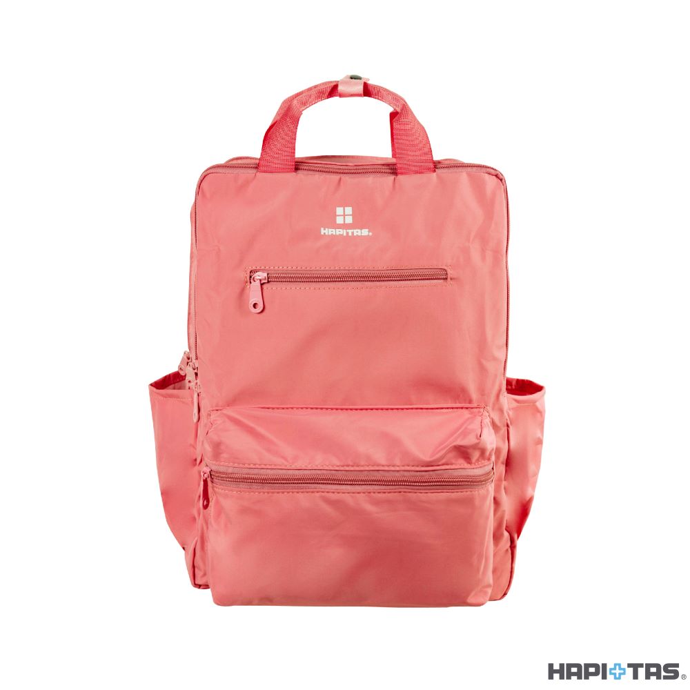 【HAPI+TAS】摺疊手提後背包 HAP0103-霧面粉, , large