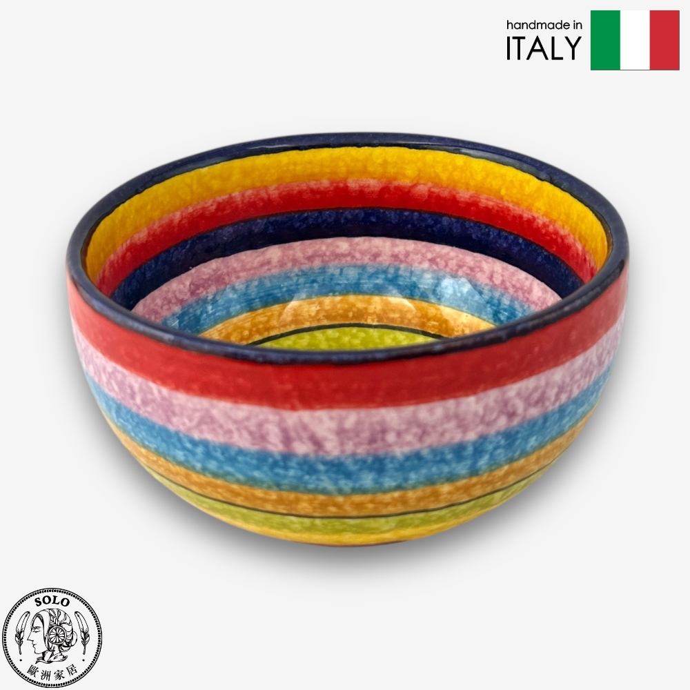 【SOLO Vintage】Modigliani Italian Pottery 13cm Rice Bowl Pop Art Series