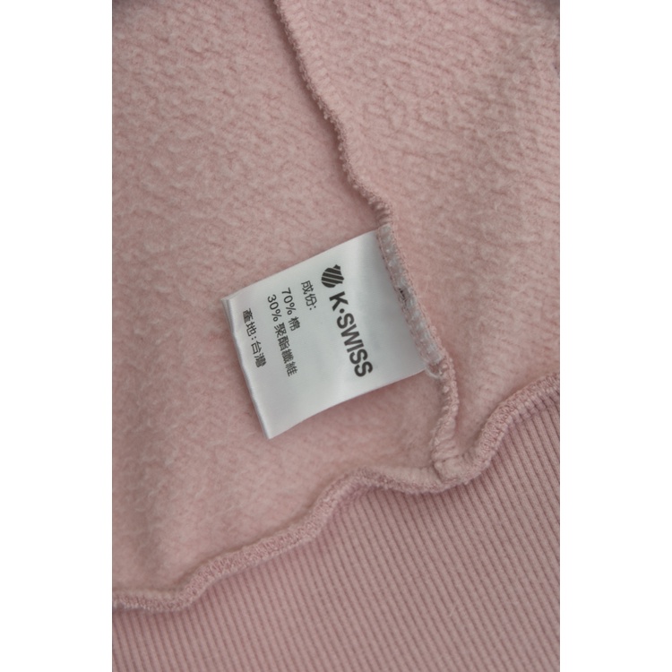 (S) k swiss棉質連帽粉色外套二手衣, , large