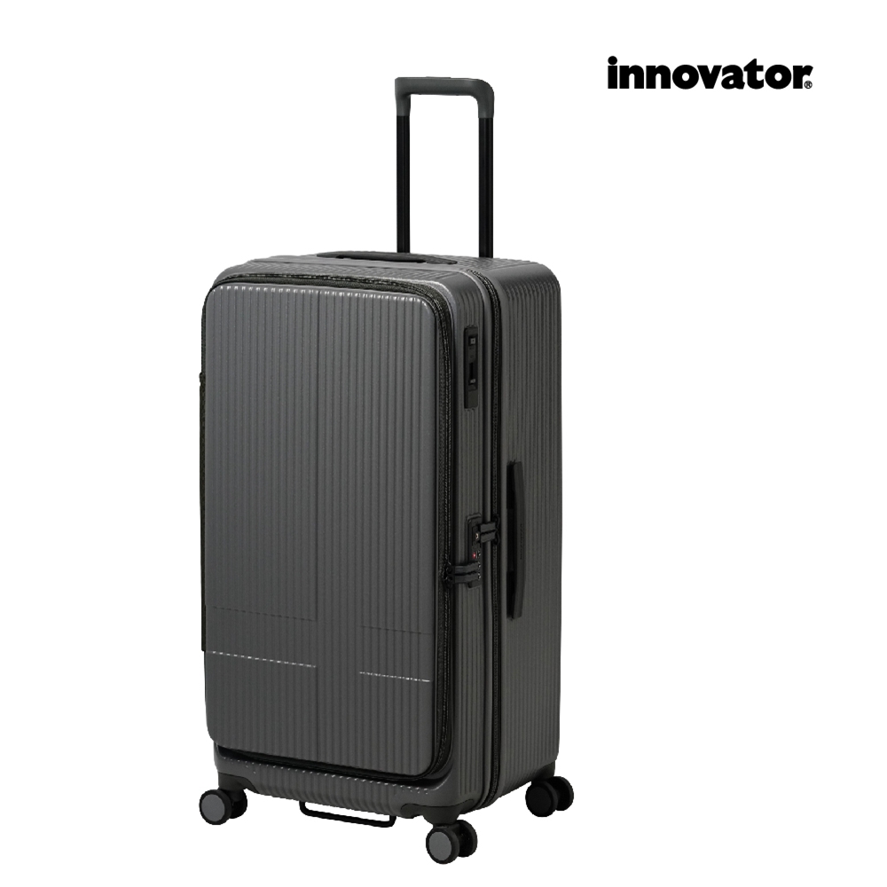 【INNOVATOR】上掀式&對開式 29吋剎車行李箱-鋼鐵灰