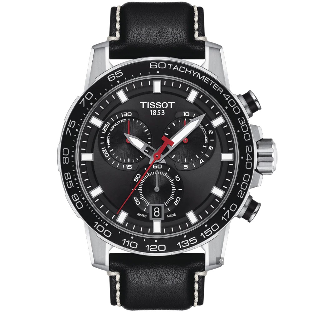 TISSOT天梭 Supersport 計時手錶-45.5mm T1256171605100, , large
