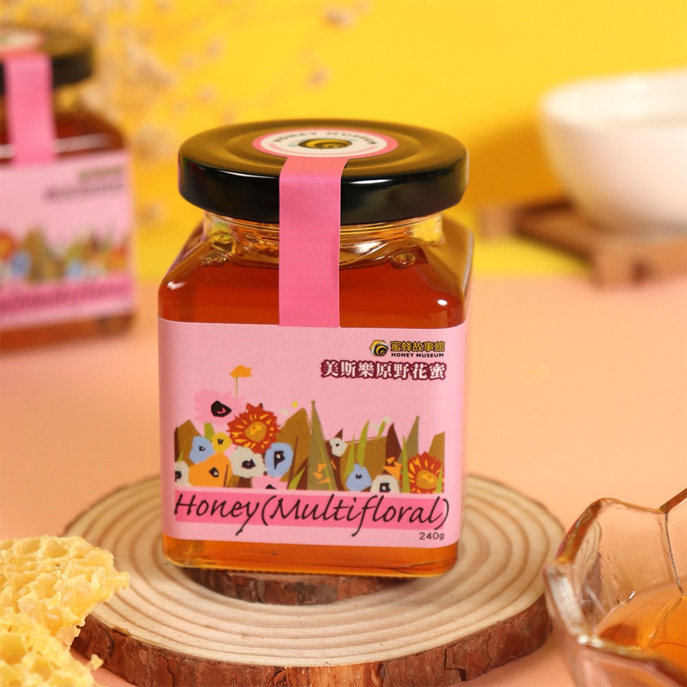 [蜜蜂故事館] 美斯樂原野花蜜240g