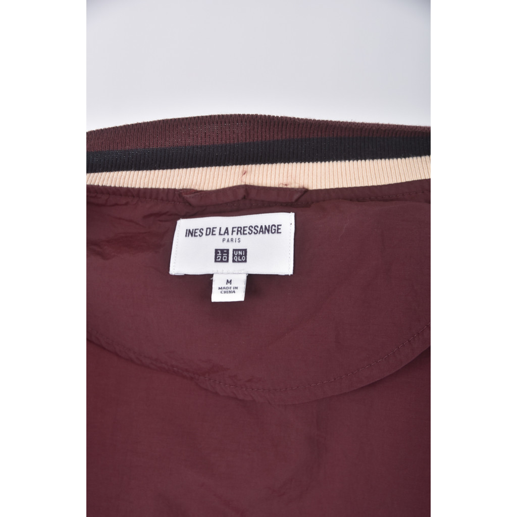 (M) uniqlo質感棉質紅色外套二手衣, , large