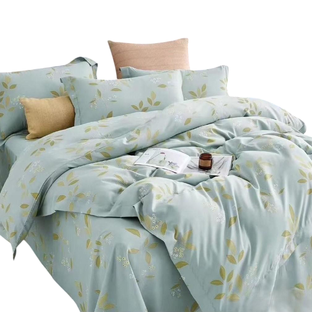 【HBS】Tencel bed bag 3-piece set-double plus size, , large