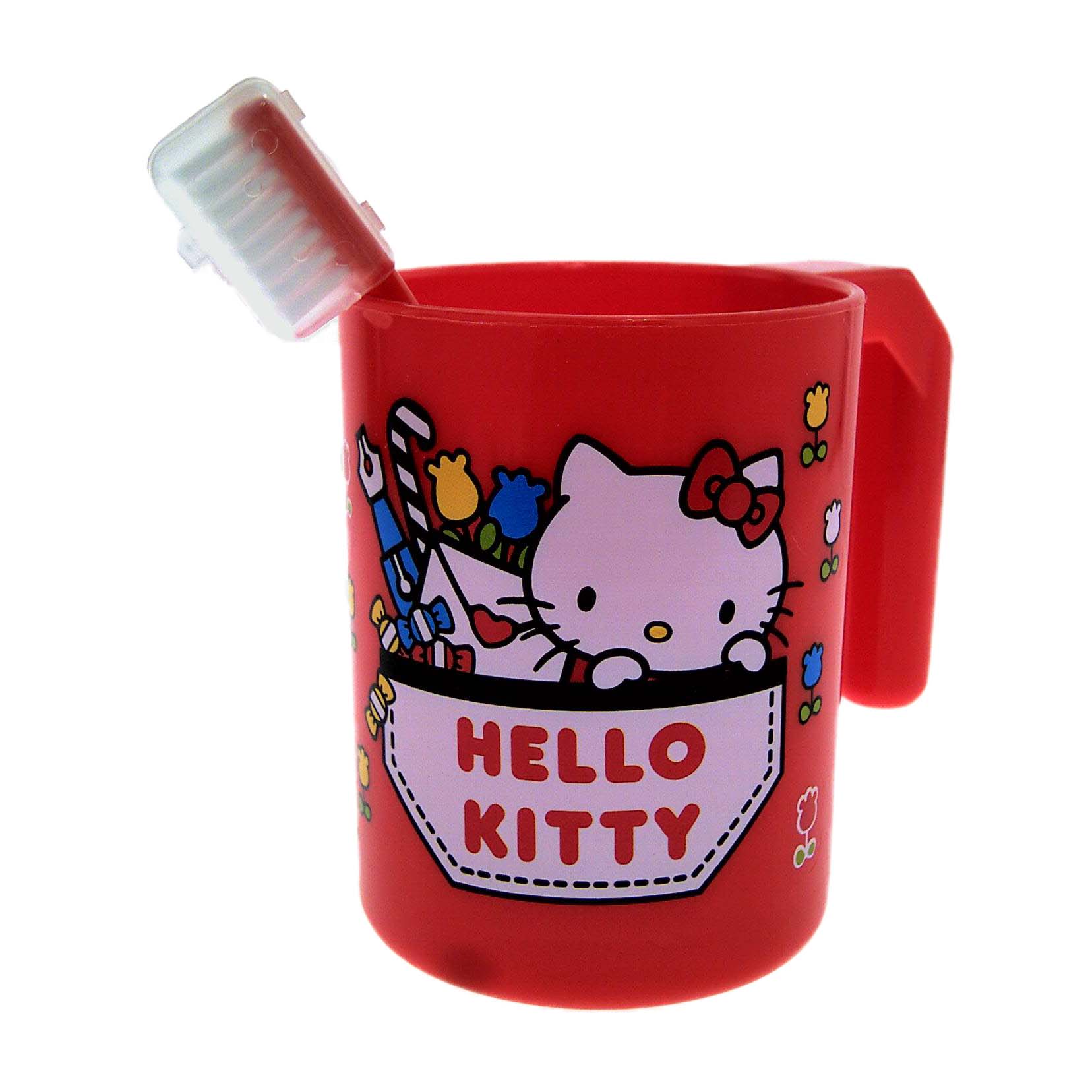 Kitty美樂蒂牙刷杯組-顏色隨機出貨