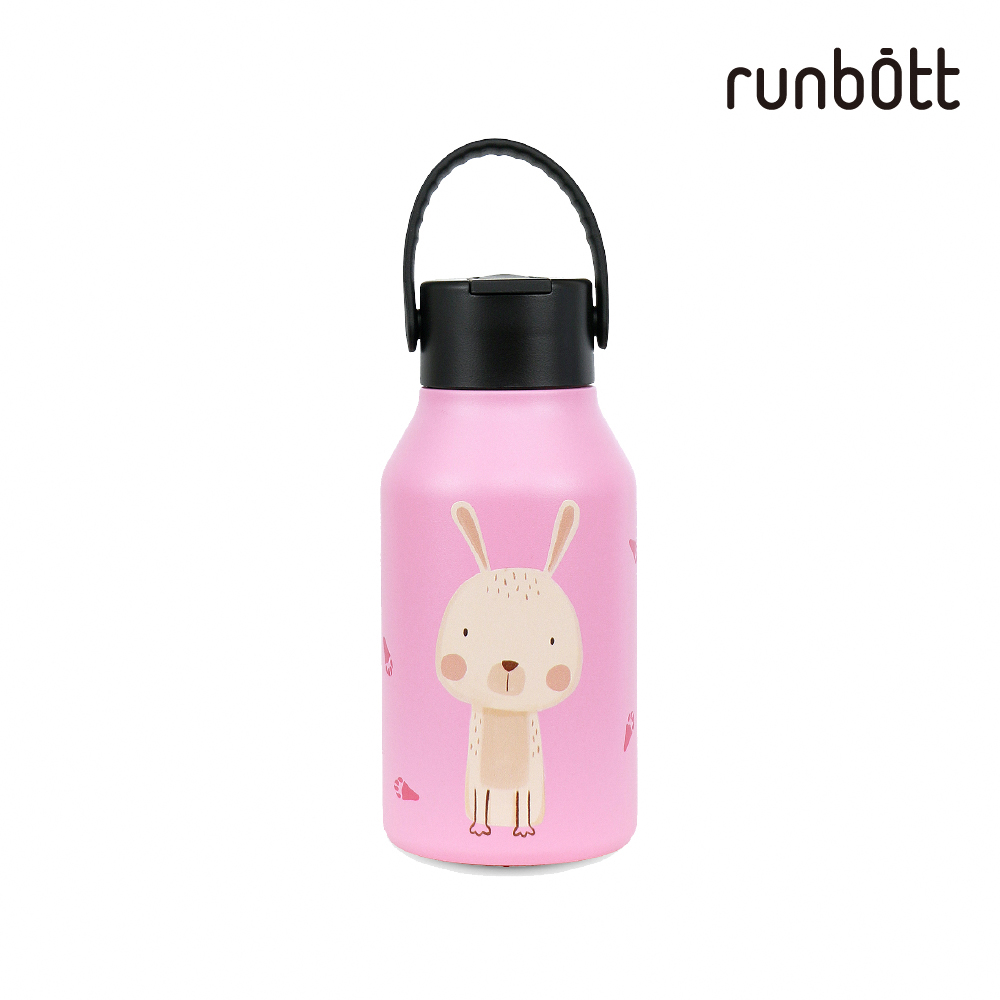 【runbott】Mii 輕量陶瓷保溫瓶350ml-兔子_贈圓筒包裝盒