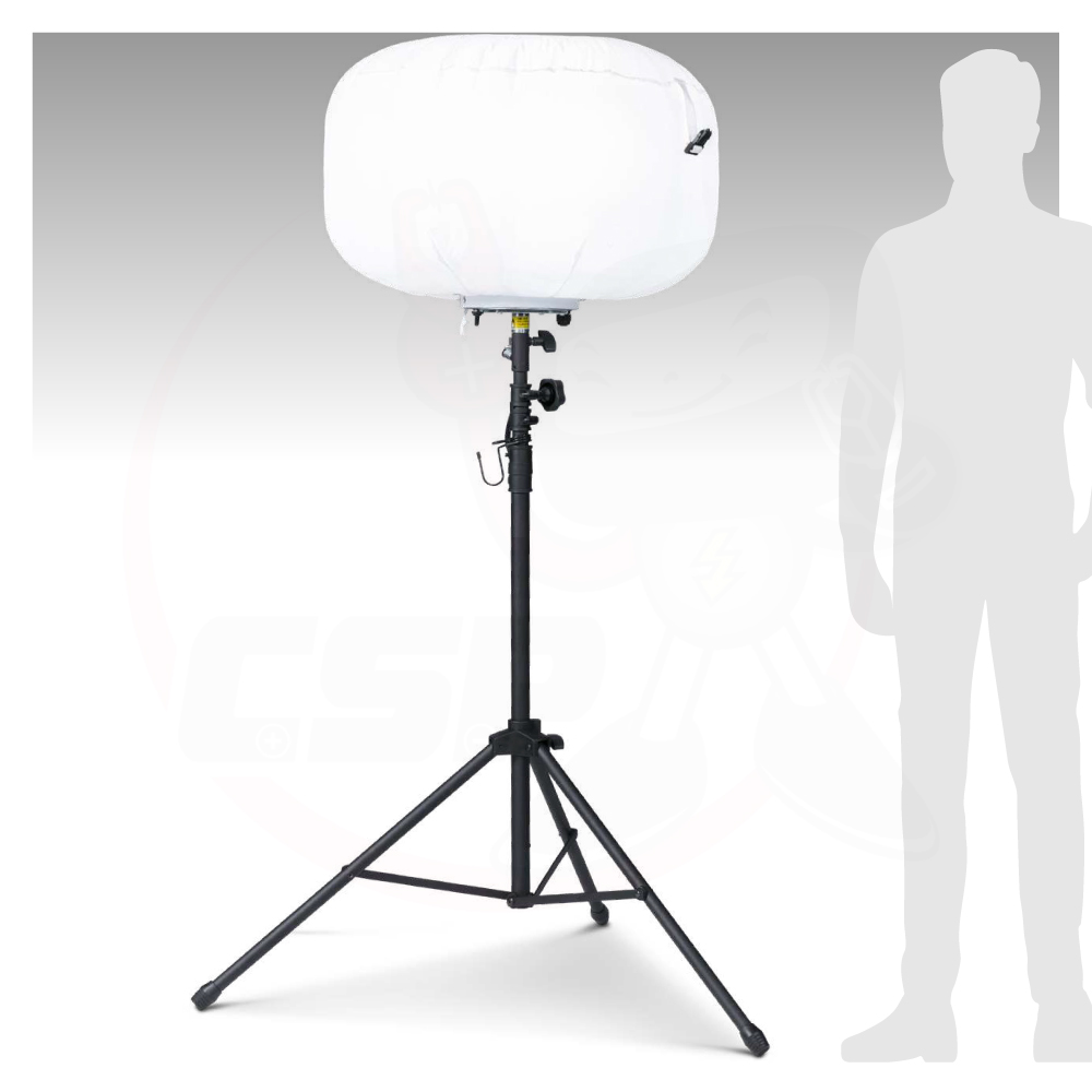 夜間照明 100W LED氣球燈 救災、工地、露營 360度照明，各種戶外照明，室內活動照明 無眩光 CSP, , large