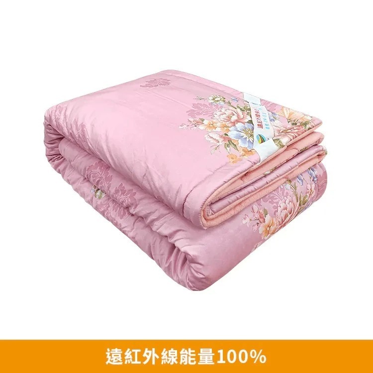 [CINN Far-Infrared] Nano FIR Blanket – Rouge Pink｜5 x 6.2 ft｜Thickened Winter Edition, , large