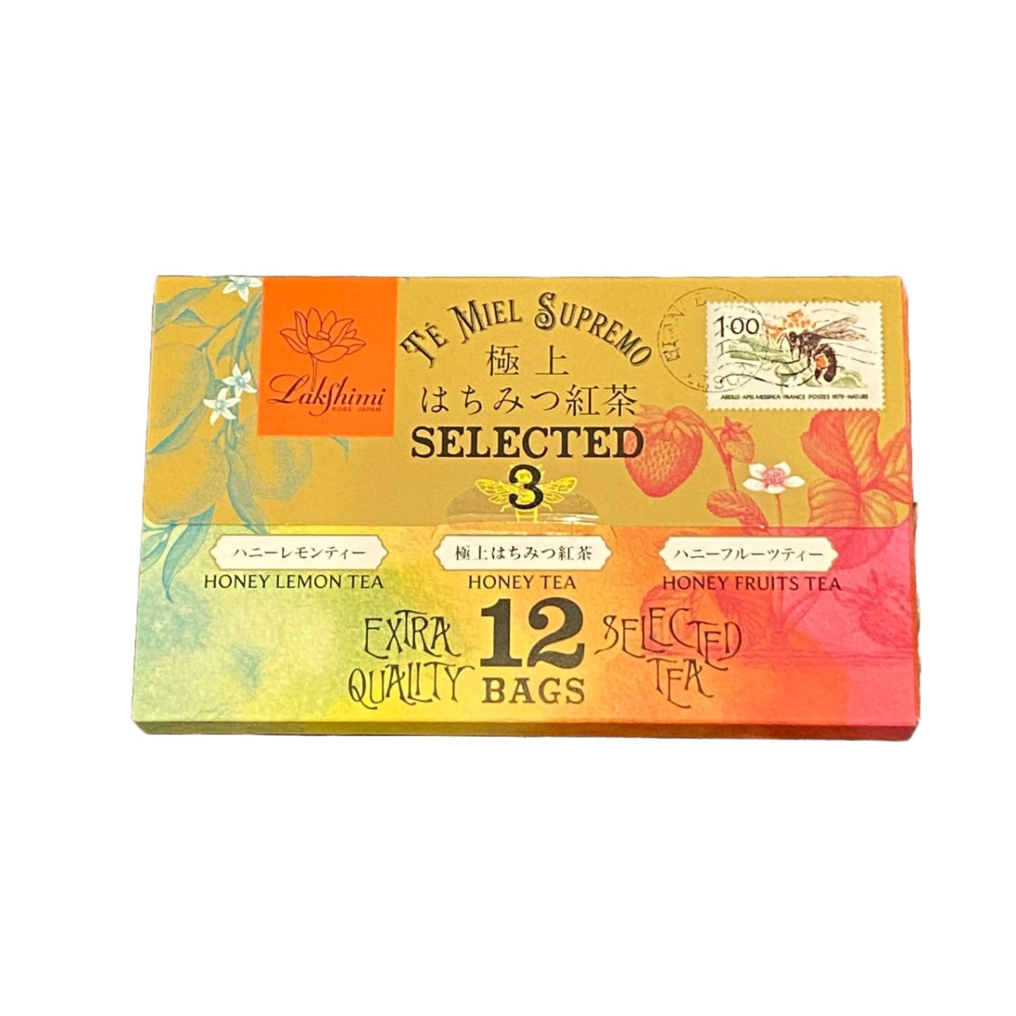 Lakshimi Premium Honey Tea Tasting 3 12 bags (Letter Packaging), , large