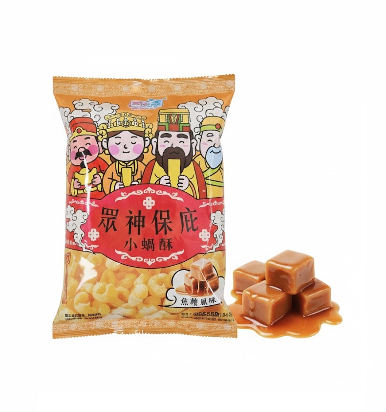 雪之戀 眾神保庇小蝸酥－焦糖風味 ※奶素, , large