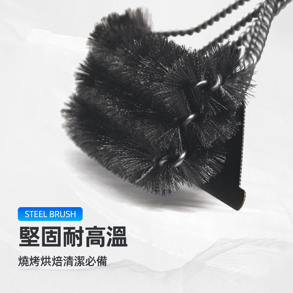 long-handle-stainless-steel-bbq-brush, , large