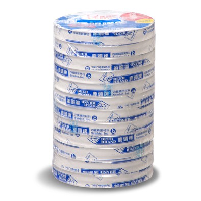 四維鹿頭牌 12mm*40Y OPP透明膠帶(PP3Q)-12捲裝, , large