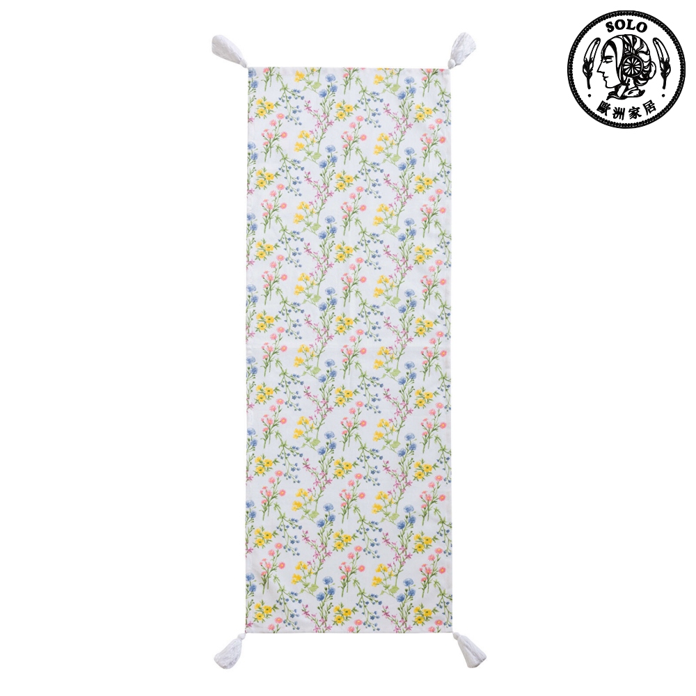 【SOLO Vintage】LCW Home 40x120cm Colorful Flower Table Runner, , large