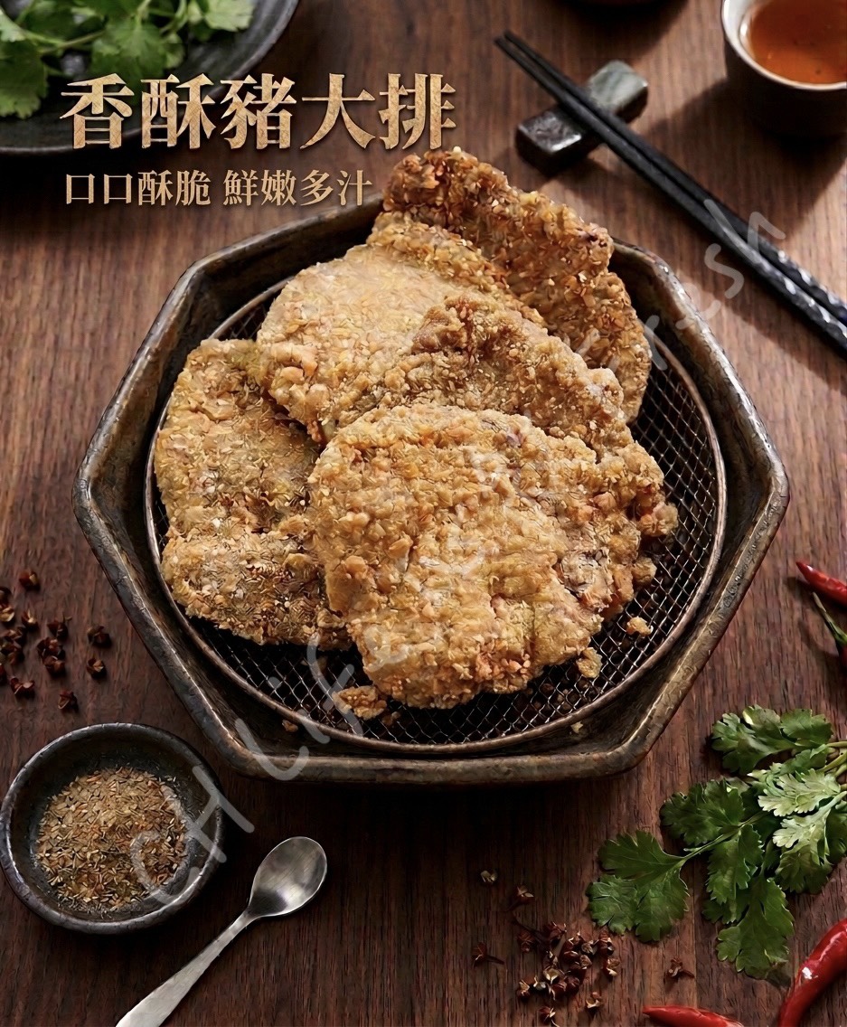 Crispy Fried Pork Chop, , large