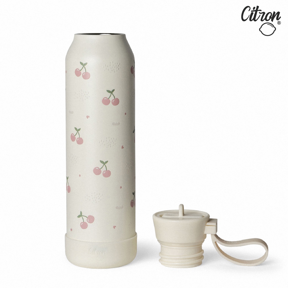 官方直營【Citron】矽膠提把三層保溫瓶_500ml_多款可選, , large
