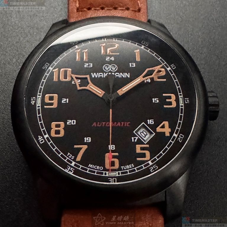 [TIMEMASTER] WAKMANN watch, 44mm, WA00038, , large