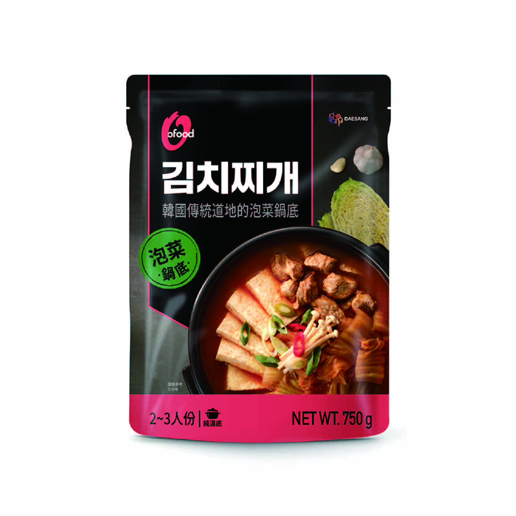 ofood-傳統泡菜鍋底750g