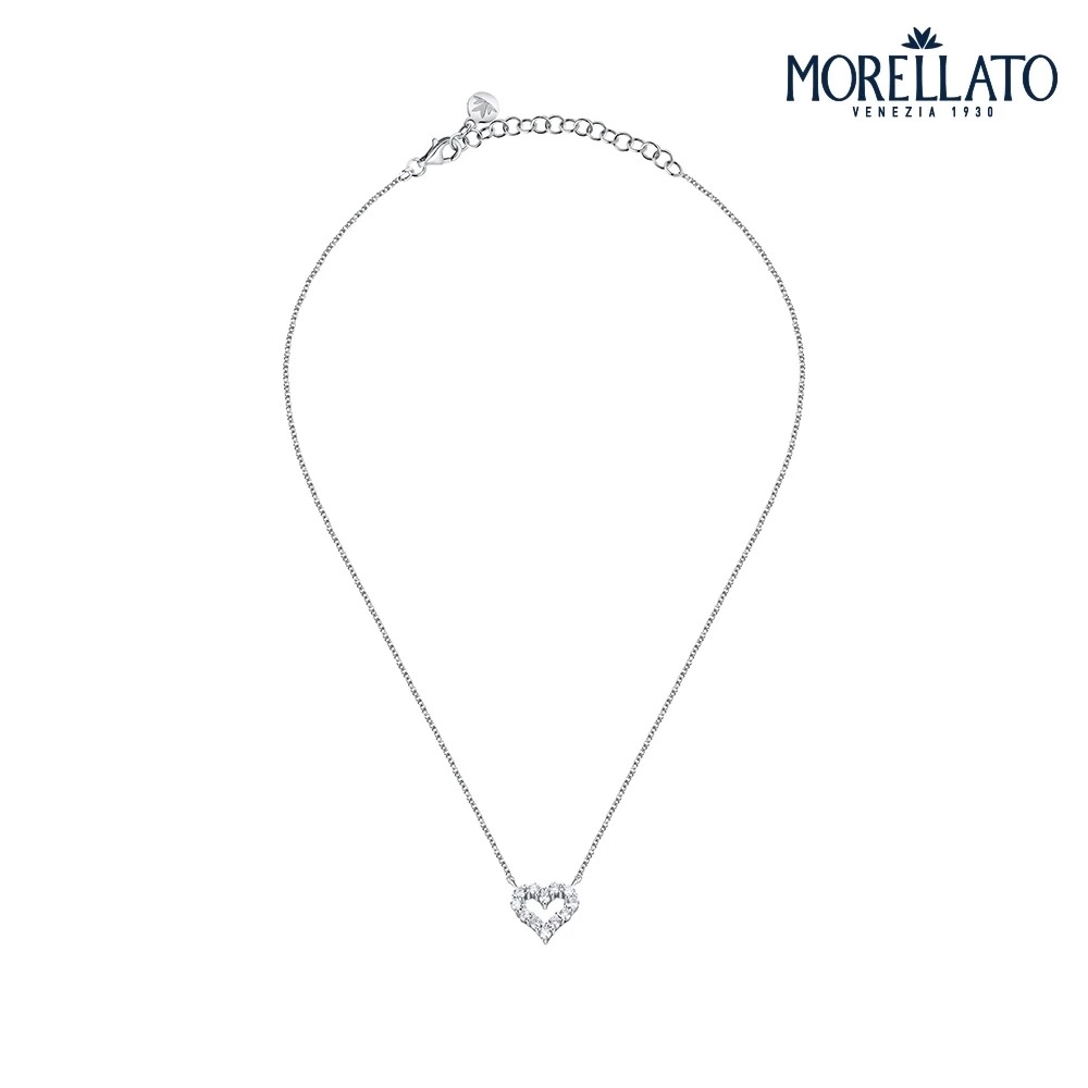 【MORELLATO】TESORI 925純銀典藏心型項鍊 SAIW129, , large