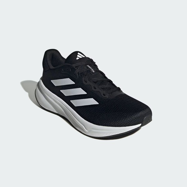 Adidas Response 男 慢跑鞋 運動 訓練 路跑 基本款 緩震 透氣 舒適 愛迪達 黑白 [IG9922], , large