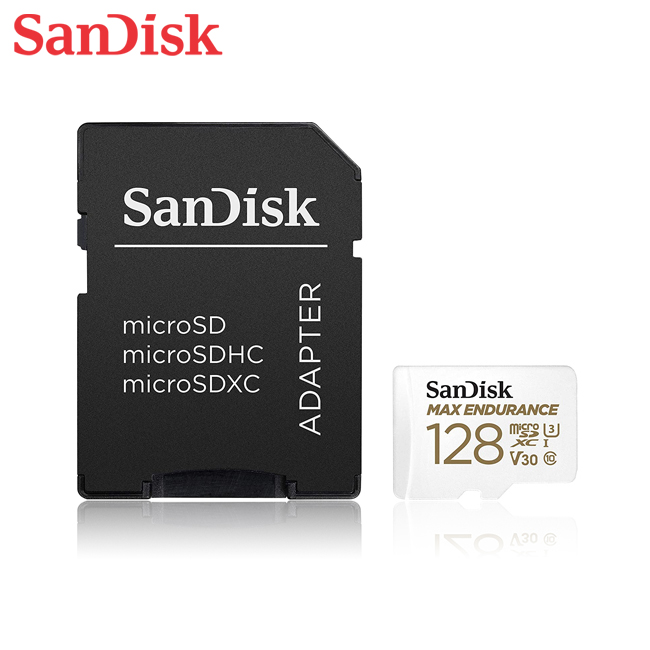 【SanDisk】MAX ENDURANCE 128G UHS-I V30 U3 microSDXC 記憶卡, , large