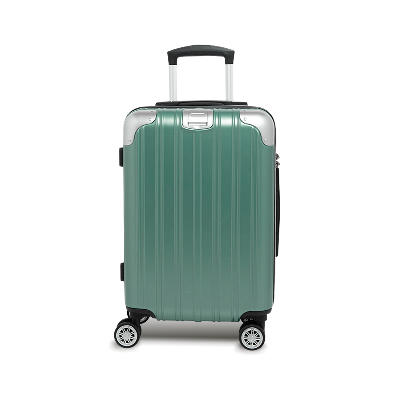 【Alldma鷗德馬】20吋熱銷款拉鏈登機箱Z2S-粉綠(贈保護套C2+B2棋盤束帶+多功能海關鎖), , large