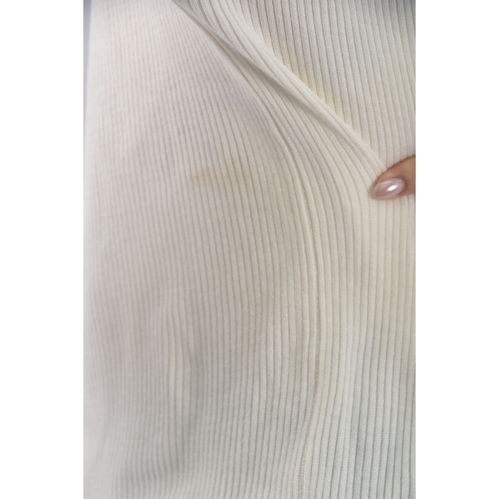 (M) yoco棉質平口白色上衣二手衣, , large