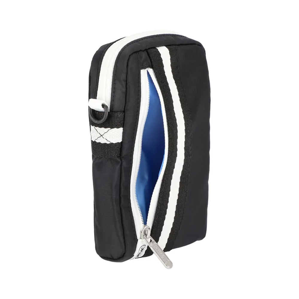 |快速出貨|Lesportsac Mini Web Crossbody 隨身小包 手機包/ 滾邊夜幕黑, , large