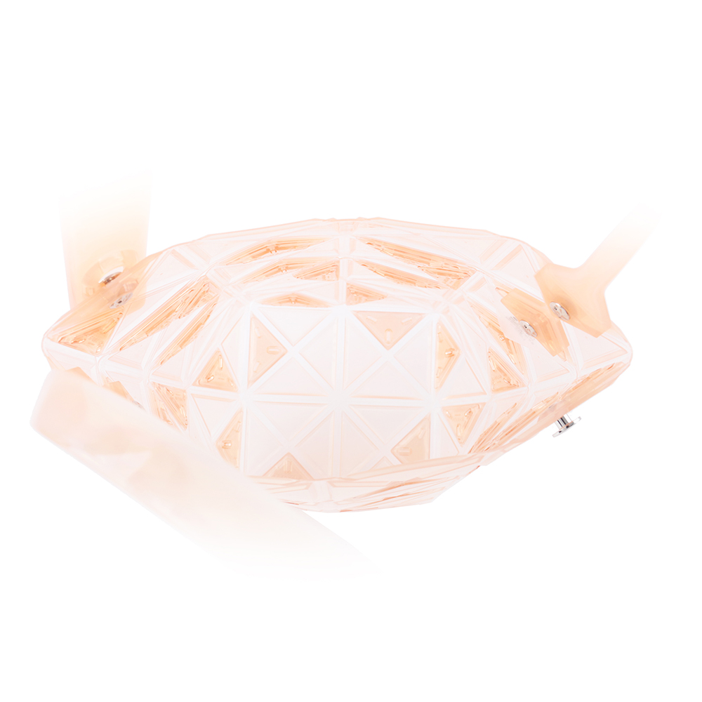 ISSEY MIYAKE BAO BAO DAZZLE 4X4 透明果凍手提包/珊瑚橘, , large