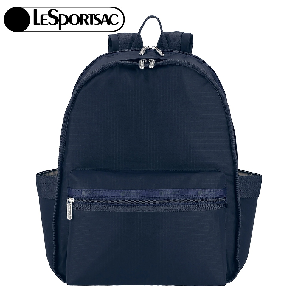 |快速出貨|Lesportsac Route Backpack 後背包 筆電包-深藍, , large