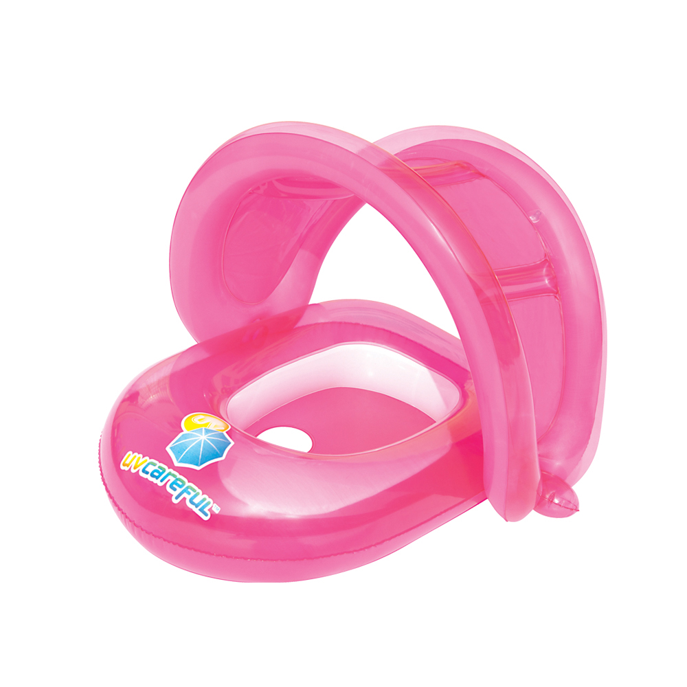 Bestway 全彩遮陽座圈 粉紅色, , large